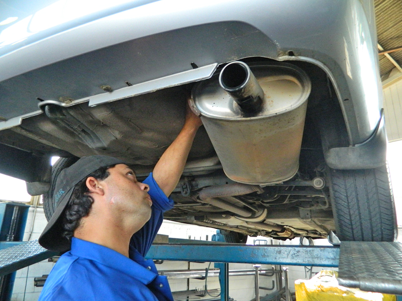 Custom muffler fabrication Auckland - Takapuna Mufflers workshop